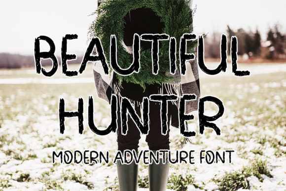 Beautiful Hunter: A Bold Display Font for Eye-Catching Campaigns