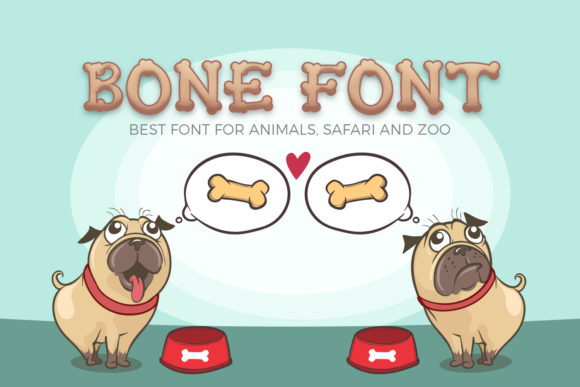 Bone: A Display Font for Crafters and Product Creators