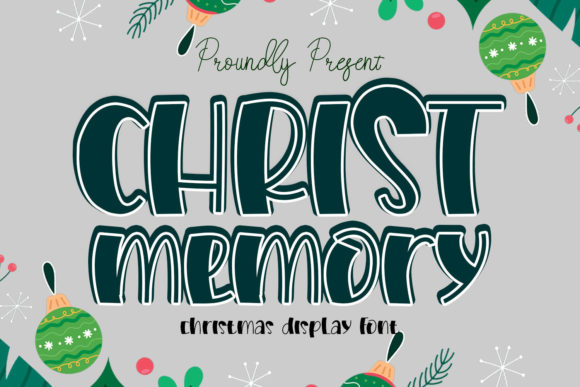 Christ Memory Font for Bold Campaign Designs