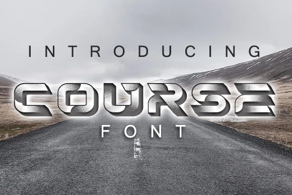 Course: A Display Font for Stronger Brand Communication