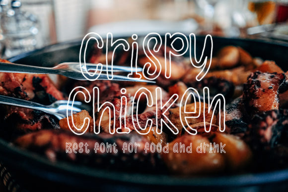 Crispy Chicken Font for Editorial Design