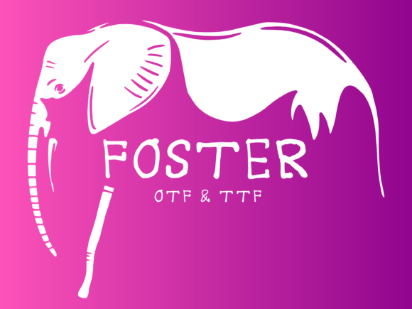 Foster Font for Web Design and Branding
