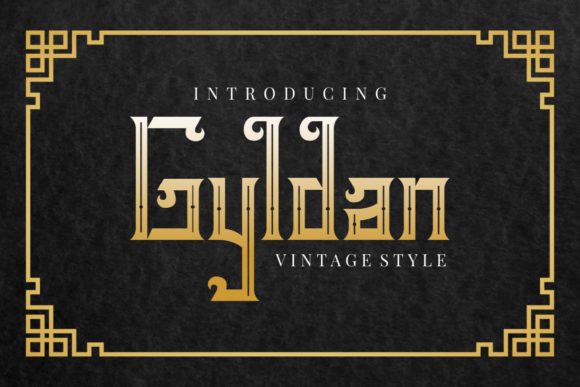 Gyldan Font for Bold Branding and Creative Campaigns