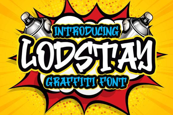 Lodstay: A Bold Display Font for Handmade Creations