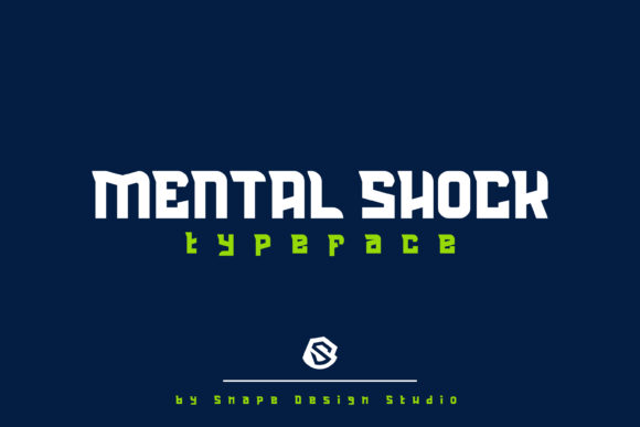 Mental Shock: A Bold Font for Modern Branding