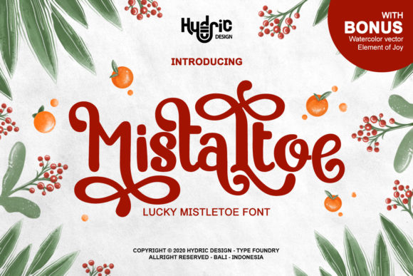 Mistaltoe: A Display Font for Modern Web Design
