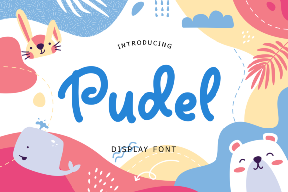 Pudel Font for Editorial Design and Branding