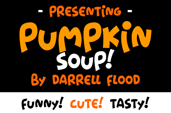 Pumpkin Soup: A Display Font for Web Design