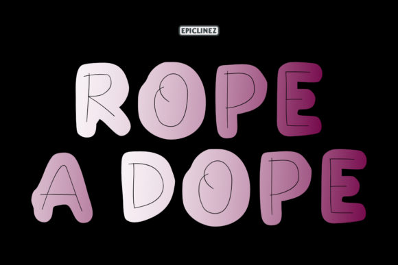 Rope a Dope: A Quirky Font for Bold Branding