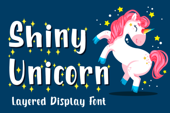 Shiny Unicorn: A Playful Typeface for Editorial Design