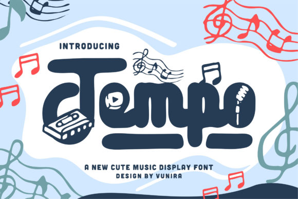 Tempo Display Font for Web Design