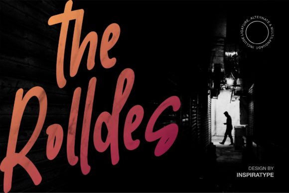 The Rolldes: A Unique Display Font for Web Design