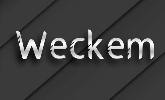 Weckem: A Display Font That Speaks Volumes